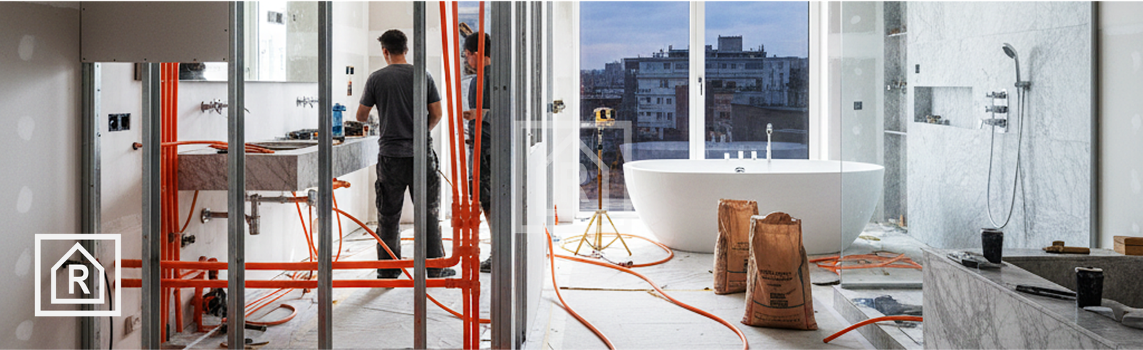 Reformas de baños en Valencia con diseño moderno y acabados profesionales