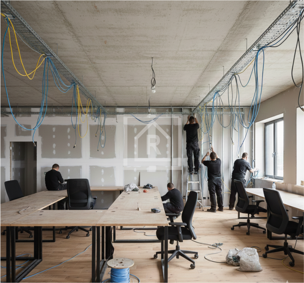 Empresa de reformas para negocios y empresas con proyectos profesionales en oficinas y locales