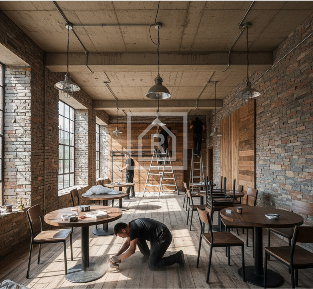 Reforma integral de oficina, local comercial o nave industrial para empresas