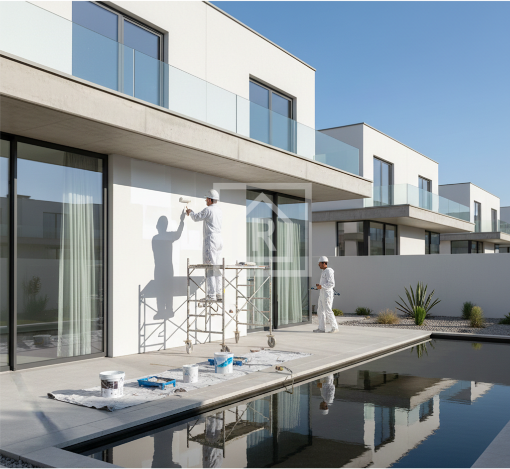 Pintura decorativa y funcional en Valencia en espacios interiores y exteriores