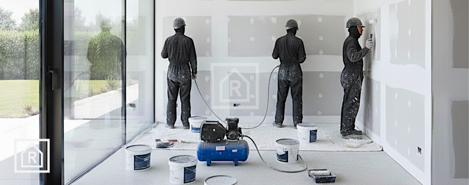 Trabajos de pintura interior y fachadas en Valencia con acabados de calidad